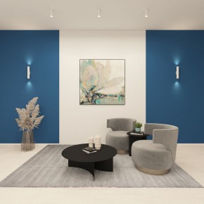 DK5022-WH Настенный светильник, IP20, до 15 Вт, LED, 2xGU10, белый, алюминий в Ревде - revda.ok-mebel.com | фото 4