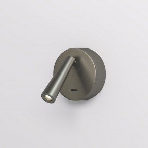 DK5072-DN Бра SHINE WALL со светодиодом, D104*H68, IP20, 3000К, 3W, RA?90, темный никель, алюминий в Ревде - revda.ok-mebel.com | фото