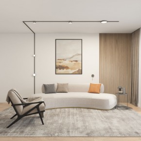 DK5072-DN Бра SHINE WALL со светодиодом, D104*H68, IP20, 3000К, 3W, RA?90, темный никель, алюминий в Ревде - revda.ok-mebel.com | фото 5