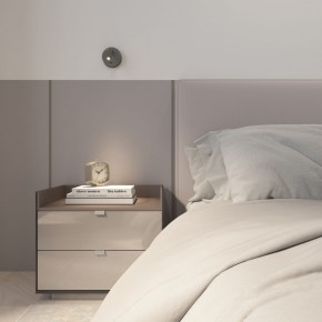 DK5072-DN Бра SHINE WALL со светодиодом, D104*H68, IP20, 3000К, 3W, RA?90, темный никель, алюминий в Ревде - revda.ok-mebel.com | фото 9