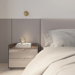 DK5072-SB Бра SHINE WALL со светодиодом, D104*H68, IP20, 3000К, 3W, RA?90, сатинированная латунь, алюминий в Ревде - revda.ok-mebel.com | фото 9