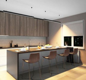 DK9123-BK Линейный светильник 30W 1250mm 3000K, черный в Ревде - revda.ok-mebel.com | фото 7