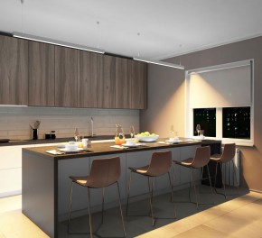 DK9123-WH Линейный светильник 30W 1250mm 3000K, белый в Ревде - revda.ok-mebel.com | фото 4