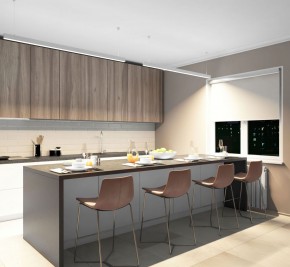 DK9154-WH Линейный светильник 42W 1500mm 4000K, белый в Ревде - revda.ok-mebel.com | фото