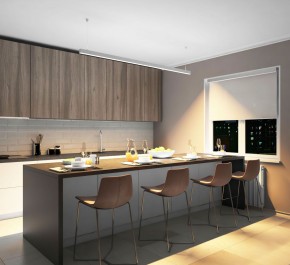 DK9203-WH Линейный светильник 52W 2000mm 3000K, белый в Ревде - revda.ok-mebel.com | фото 4