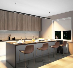 DK9253-BK Линейный светильник 62W 2500mm 3000K, черный в Ревде - revda.ok-mebel.com | фото 5