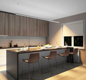 DK9253-WH Линейный светильник 62W 2500mm 3000K, белый в Ревде - revda.ok-mebel.com | фото 4