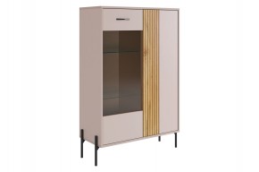 ДОМИНИКА Комод (со стеклом) в Ревде - revda.ok-mebel.com | фото