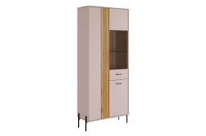 ДОМИНИКА Шкаф двухдверный (со стеклом) в Ревде - revda.ok-mebel.com | фото