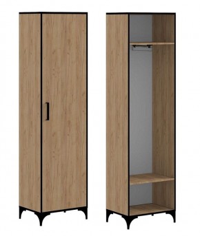 ЭНТЕР ЛОФТ Шкаф для одежды (Дуб Золотой) в Ревде - revda.ok-mebel.com | фото