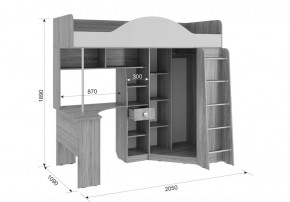 ФЭНТЕЗИ Набор мебели (Детский комплекс) в Ревде - revda.ok-mebel.com | фото 2