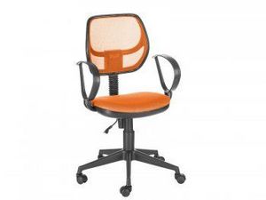 Кресло компьютерное Флеш Рондо (оранжевый/оранжевый) в Ревде - revda.ok-mebel.com | фото 1
