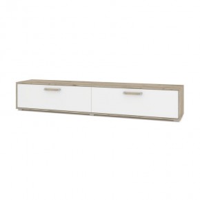 ФЛОРИДА Ф32 Тумба ТВ (дуб серый/белый) в Ревде - revda.ok-mebel.com | фото