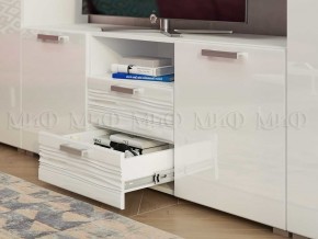 АСТИ Гостиная Вариант №3 МДФ (Белый глянец/белый) в Ревде - revda.ok-mebel.com | фото 2