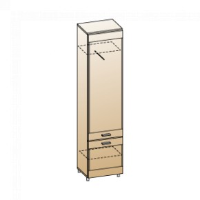 Гостиная Камелия Композиция 2 (Гикори Джексон темный) в Ревде - revda.ok-mebel.com | фото 9