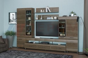 Гостиная Камелия Композиция 3 (Гикори Джексон темный) в Ревде - revda.ok-mebel.com | фото