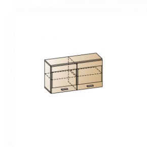 Гостиная Камелия Композиция 5 (Снежный ясень - серый) в Ревде - revda.ok-mebel.com | фото 7
