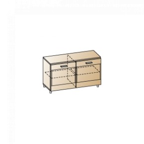 Гостиная Камелия Композиция 8 (Гикори Джексон темный) в Ревде - revda.ok-mebel.com | фото 9