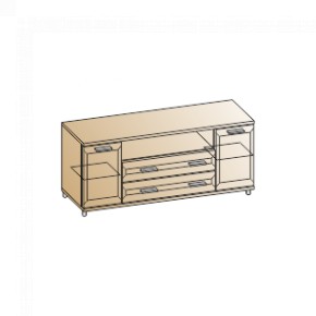 Гостиная Мелисса Композиция 12 (Гикори Джексон светлый) в Ревде - revda.ok-mebel.com | фото 6
