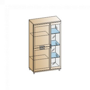 Гостиная Мелисса Композиция 3 (Гикори Джексон светлый) в Ревде - revda.ok-mebel.com | фото 8