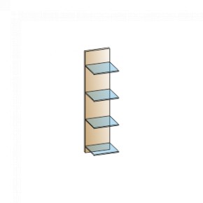 Гостиная Мелисса Композиция 3 (Гикори Джексон светлый) в Ревде - revda.ok-mebel.com | фото 5