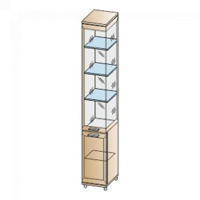 Гостиная Мелисса Композиция 5 (Гикори Джексон светлый) в Ревде - revda.ok-mebel.com | фото 3