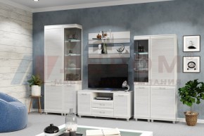 Гостиная Мелисса Композиция 5 (Снежный Ясень) в Ревде - revda.ok-mebel.com | фото