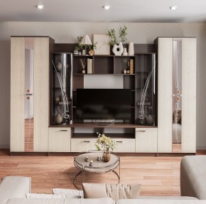 Гостиная Венеция (венге/лоредо) в Ревде - revda.ok-mebel.com | фото 3