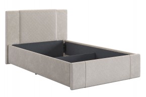 ХЛОЯ Кровать 1200 каркас (галька велюр) в Ревде - revda.ok-mebel.com | фото