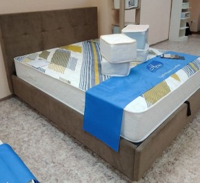 Интерьерная кровать Сириус с П/М (1600) в Ревде - revda.ok-mebel.com | фото 6