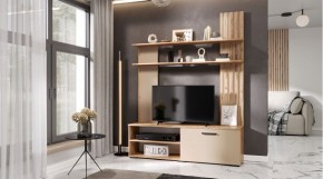 КАРОЛИНА Гостиная (дуб вотан/кашемир) в Ревде - revda.ok-mebel.com | фото