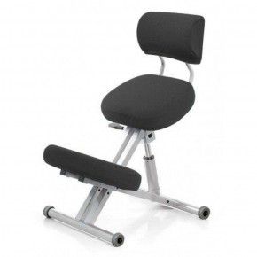 Коленный стул Smartstool со спинкой КМ01В + Чехлы в Ревде - revda.ok-mebel.com | фото