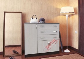 Комод №3 ЛДСП (Венге/Дуб Белфорд) в Ревде - revda.ok-mebel.com | фото 2