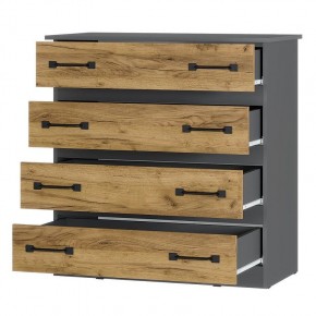 Комод Лофт (графит/крафт) в Ревде - revda.ok-mebel.com | фото 2