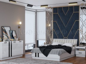 МАГНОЛИЯ Комод (Белый глянец/Белый) в Ревде - revda.ok-mebel.com | фото 3