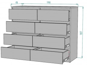 Комод Мальта K133 в Ревде - revda.ok-mebel.com | фото 2