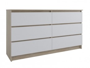 Комод МОРИ МК 1380.6 (Дуб Сонома/Белый) в Ревде - revda.ok-mebel.com | фото