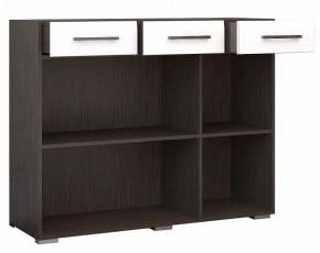 Комод Ненси (Венге/Белый глянец) в Ревде - revda.ok-mebel.com | фото 2