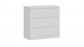 Комод Варма 3 с тремя выдвижными ящиками, цвет белый в Ревде - revda.ok-mebel.com | фото 2