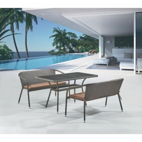 Комплект мебели из иск. ротанга T286A/S139A-W53 Brown в Ревде - revda.ok-mebel.com | фото 1