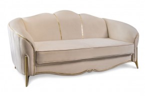 Комплект мягкой мебели Lara 3-1-1 с раскладным механизмом (бежевый/золото) в Ревде - revda.ok-mebel.com | фото 2