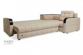 Комплект мягкой мебели Остин Garcia Ivory (Рогожка) Угловой + 1 кресло в Ревде - revda.ok-mebel.com | фото 3