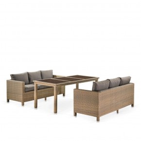 Комплект плетеной мебели T365/S65B-W65 Light Brown в Ревде - revda.ok-mebel.com | фото