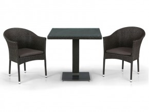 Комплект плетеной мебели T605SWT/Y350B-W53 Brown в Ревде - revda.ok-mebel.com | фото