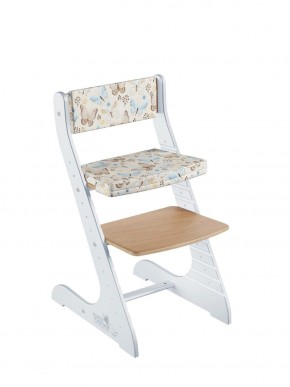 Комплект растущий стул и подушки Конёк Горбунёк Стандарт (Лофт-1, Бабочки) в Ревде - revda.ok-mebel.com | фото