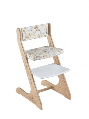 Комплект растущий стул и подушки Конёк Горбунёк Стандарт (Лофт-2, Бабочки) в Ревде - revda.ok-mebel.com | фото