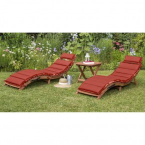 Комплект шезлонги и столик AFM-803A-T133 Beige-Terracotta (2+1) в Ревде - revda.ok-mebel.com | фото