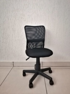 Кресло Barneo K-401 детское (черная ткань/сетка) в Ревде - revda.ok-mebel.com | фото