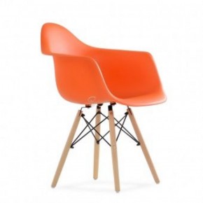 Кресло Barneo N-14 WoodMold оранжевый в Ревде - revda.ok-mebel.com | фото