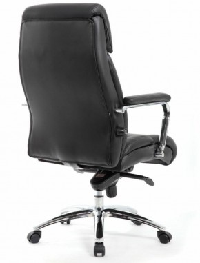 Кресло BRABIX PREMIUM "Phaeton EX-502" (кожа с компаньоном, хром, черное) 530882 в Ревде - revda.ok-mebel.com | фото 4